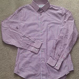 Express fitted casual shirt